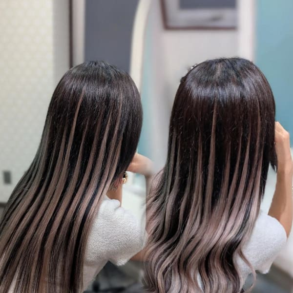 ハイライトで巻きがストレートどちらがおすすめ!?