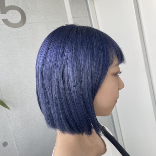 色落ちまで可愛いブルー/色落ちはシアーベージュ