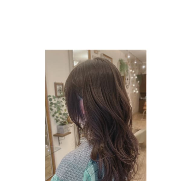 レイヤーで魅せる、エアリーウルフ|hairgarden Hug