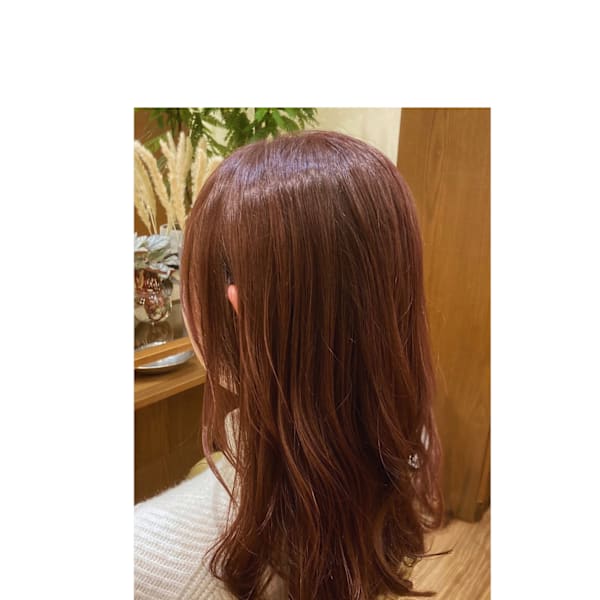 光に透けるラベンダーピンク|hairgarden Hug