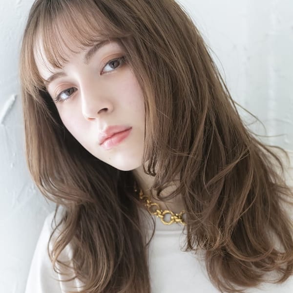 ナチュラルヘア/韓国風/透明感カラー/イルミナカラー/池袋|agir hair 池袋【アジールヘア】池袋駅東口店