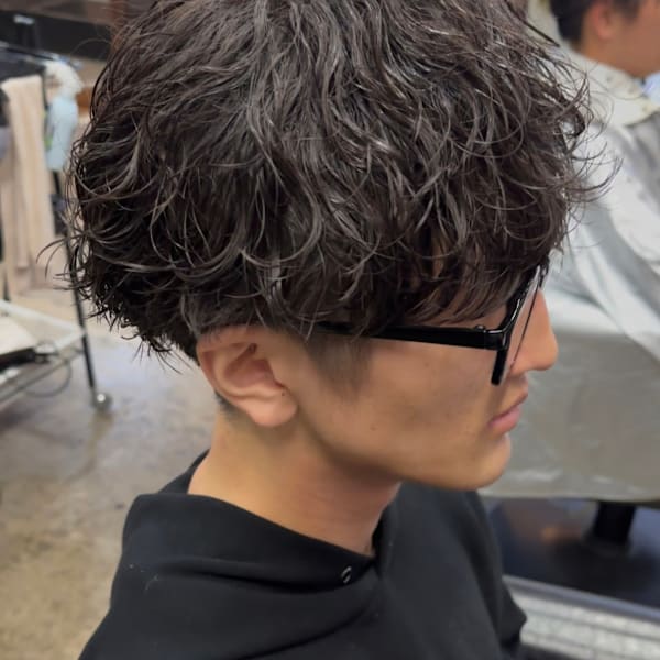 20代、30代おすすめシャドウパーマ|メンズサロン growth天神店【メンズサロングロウ】 メンズカット/メンズパーマ/眉毛