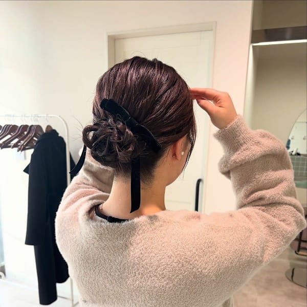 20代・30代・40代似合う小顔ヘアアレンジ♪二次会ブライダ