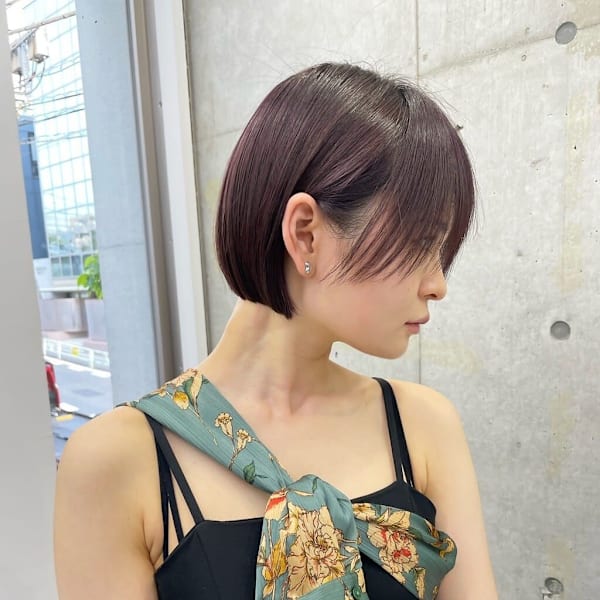 韓国顔まわりレイヤーカットグレージュオリーブベージュブラウン|Dijon 髪質改善×ダブルカラー×縮毛矯正 渋谷 原宿 表参道【ディジョン】