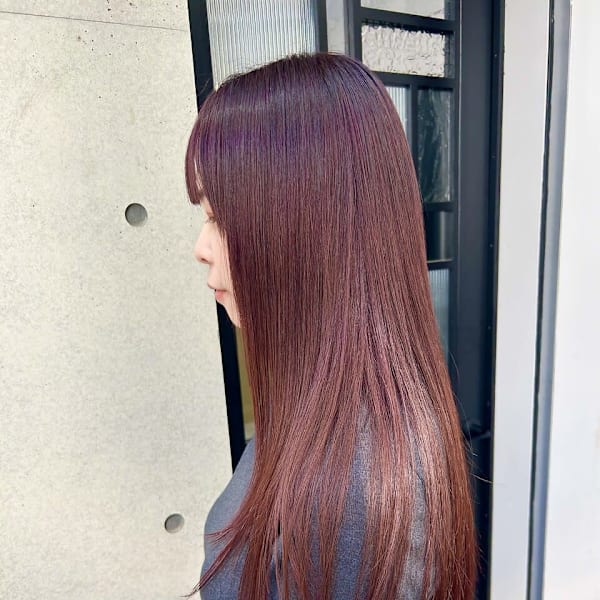 韓国顔まわりレイヤーカットグレージュオリーブベージュブラウン|Dijon 髪質改善×ダブルカラー×縮毛矯正 渋谷 原宿 表参道【ディジョン】