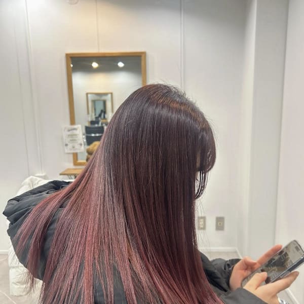 【SHIANすずか】ワインレッド|SHIAN 八王子店