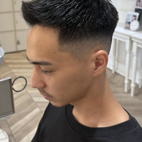 メンズスタイル クルーカット ショートスタイル