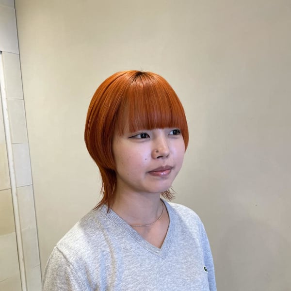 ナチュラルオレンジカラー