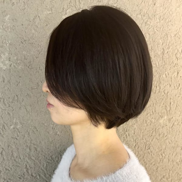 大人のミニボブ/30代/40代|Heart box 四ツ谷店