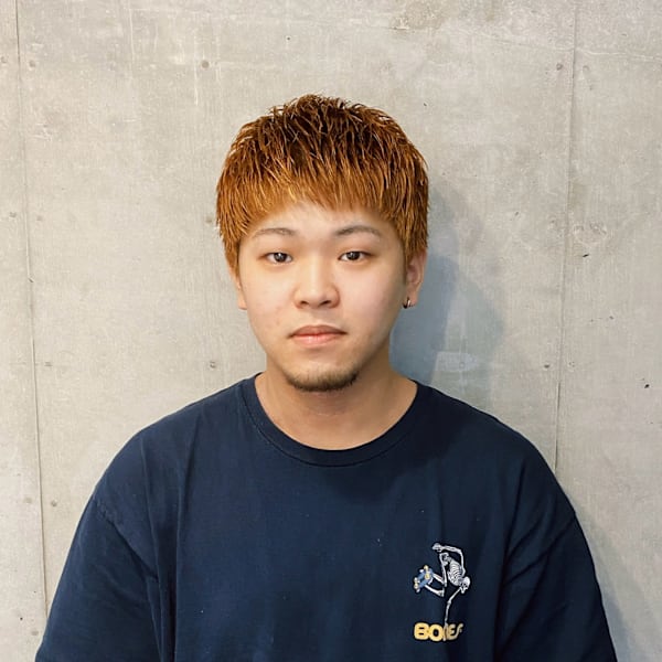 MENS HAIR SHOP Good Place&thing【メンズ ヘアー ショップ グッド プレイスアンドシング】のスタッフ紹介。薄雲 勇斗