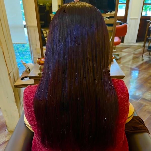 秋色 ボルドーカラー