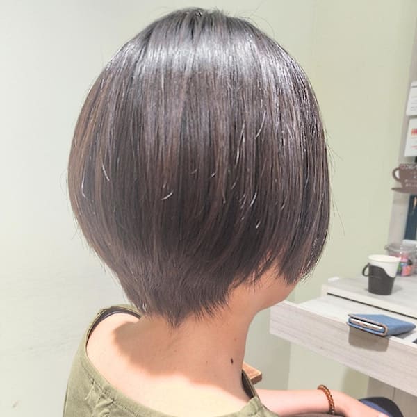 ショートレイヤー/美髪矯正