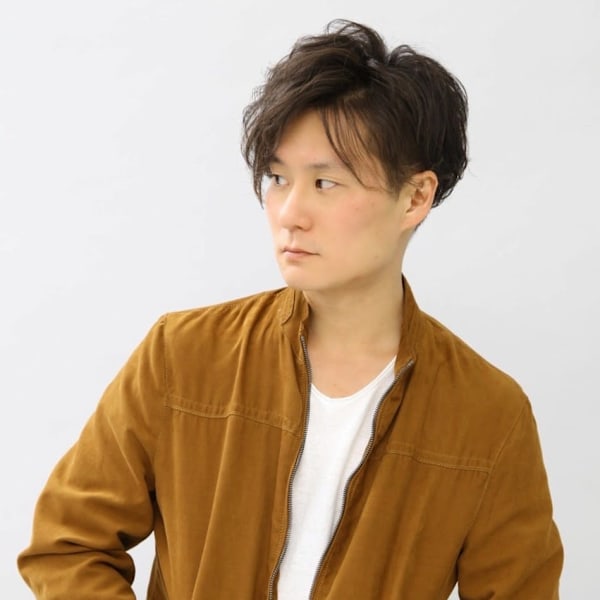 メンズパーマ/前下がり/刈り上げ|ヘアーサロン ソシエ 上大岡店