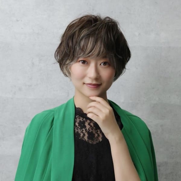 マッシュショート/無造作カール