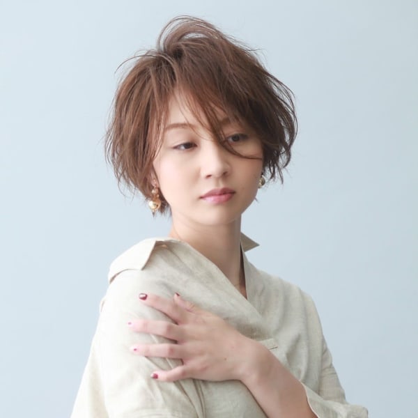 ニュアンスショート/レイヤーショート