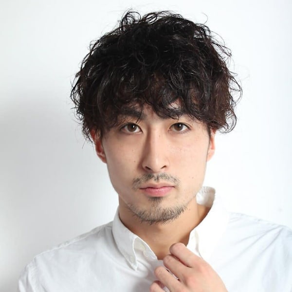 30代、40代マッシュパーマスタイル