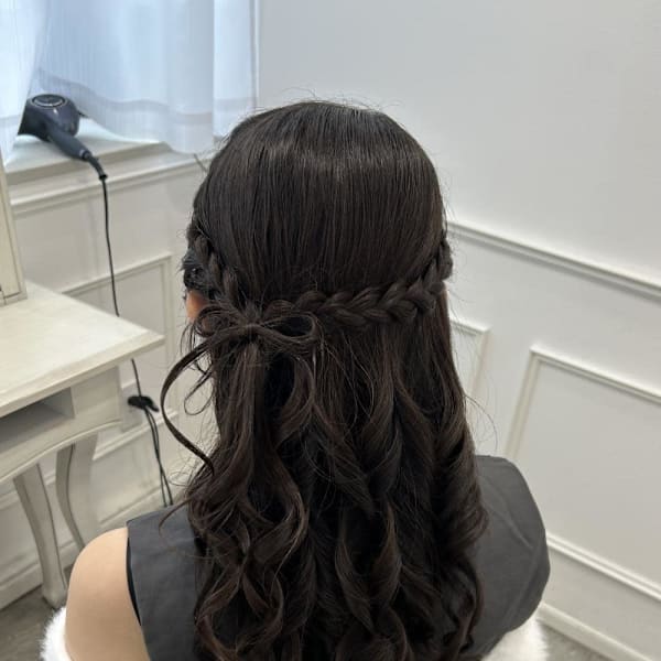 あみかちゅ風×ひもりぼんで大人可愛く♪ *ひな*