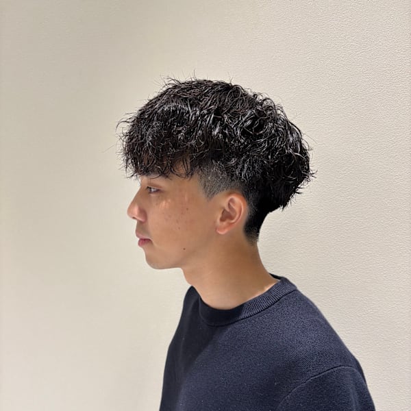 男らしさMAXメンズパーマ