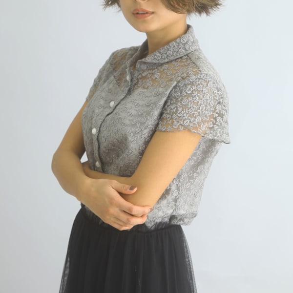 透明感ショートボブ/外ハネボブ