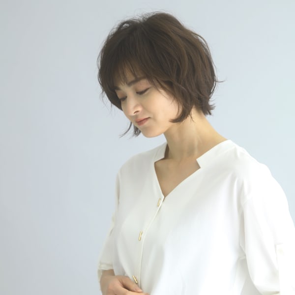 黄金比ショート/骨格補正ショート