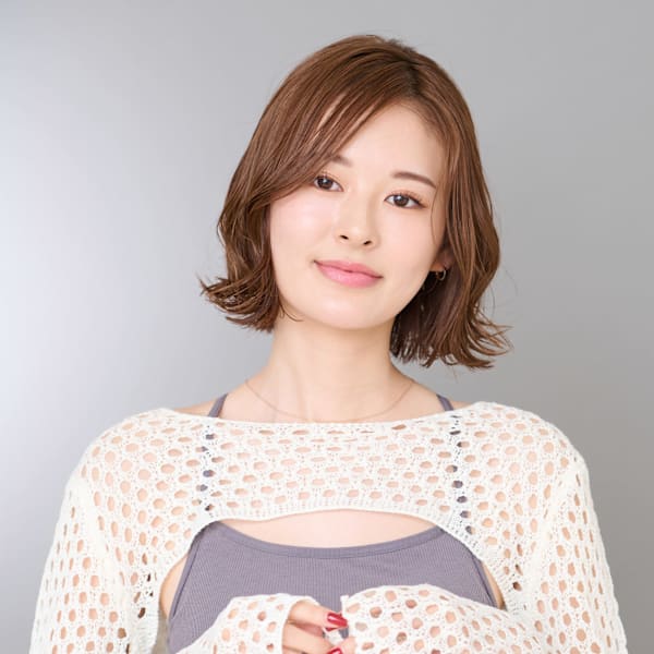 クール系/外はねボブ