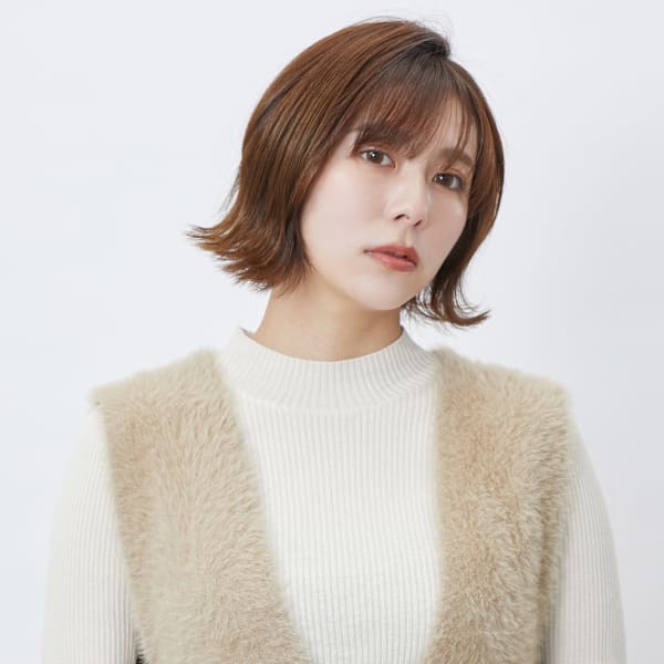 大人ボブ/外ハネ