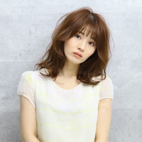 ゆるふわパーマ/大人かわいい