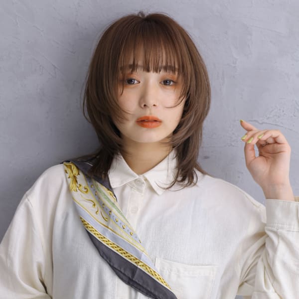 ウルフ/ミディアムレイヤー