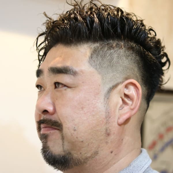 大人パーマスタイル