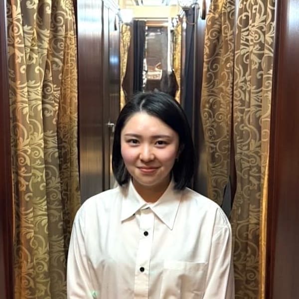 ヒロ銀座ヘアーサロン 五反田店【ヒロギンザヘアーサロンゴタンダテン】のスタッフ紹介。三浦　百望