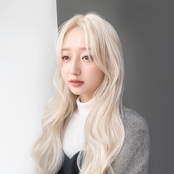 前髪/アンブレラカラー/ハイトーン