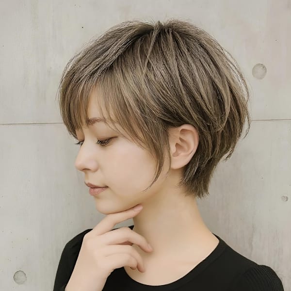 【小田急相模原】大人ショートの白髪ぼかし