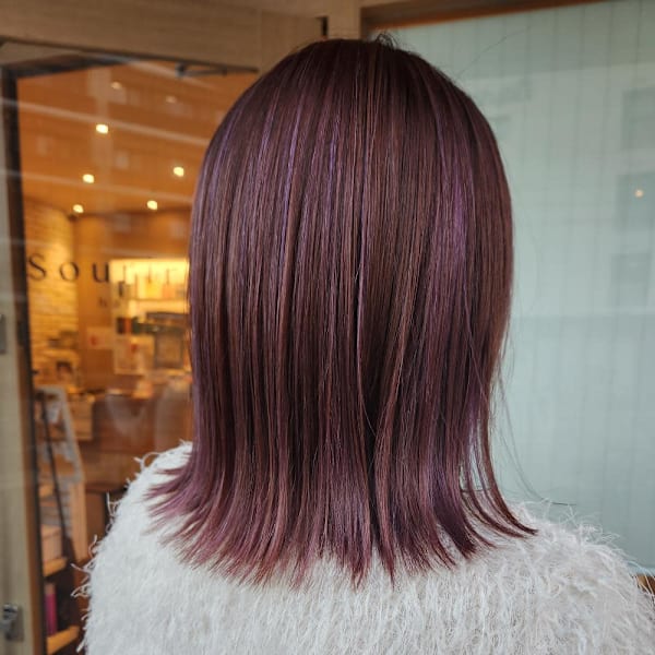 きりっぱなし　ピンクバイオレット