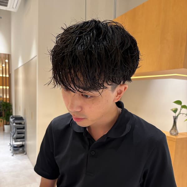 垢抜けメンズパーマ