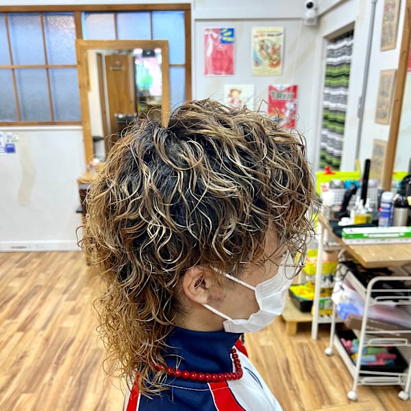 ウルフツイストスパイラルパーマ