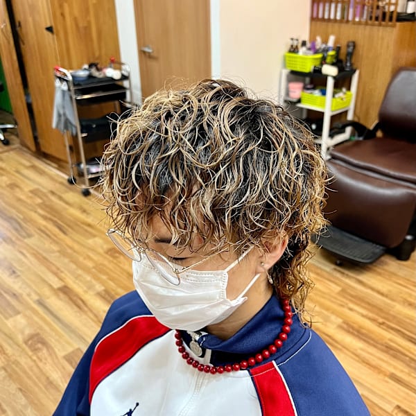 ウルフツイストスパイラルパーマ