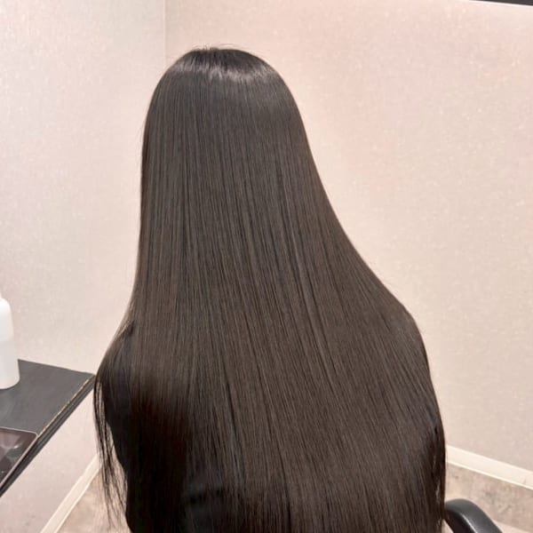 髪質改善/透明感カラー/顔まわりレイヤー/カット/韓国/前髪|N° jillva 立川