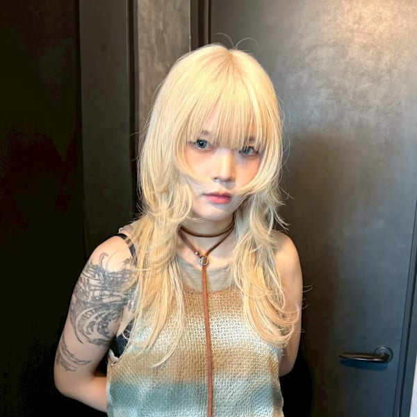 ブロンド ケアブリーチ ブリーチカラー 表参道/原宿