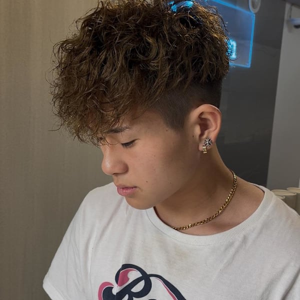 海志/スペインカール/波巻き/スパイラル/大宮