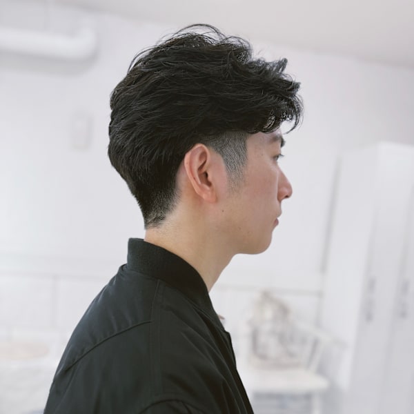 フェザーパーマ×黒髪|NeF