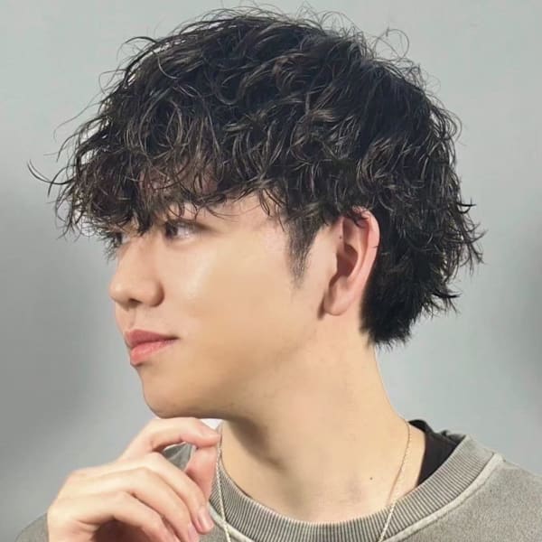 シャドウパーマ メンズパーマ 大宮