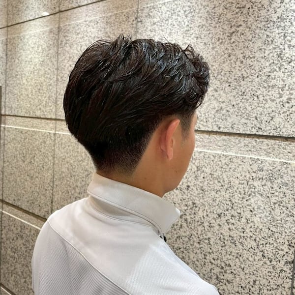 銀座 理容室 ナチュラルビジネスヘア|ヘアーモードキクチ 銀座店