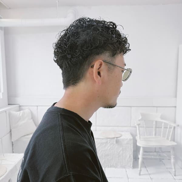 ショート×宮城リョータパーマ