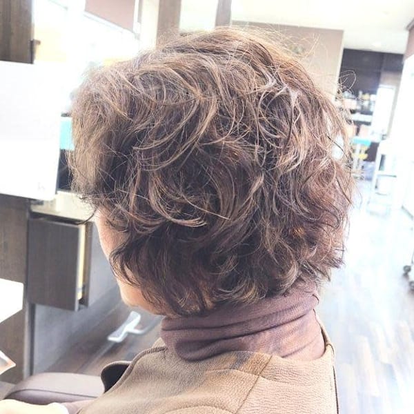 ふんわりパーマ