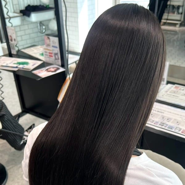 【ChaoMICHI yuika】髪質改善ストレート 艶髪|岡山髪質改善美容室 hair studio Chao by MICHI 【ヘアースタジオチャオ】