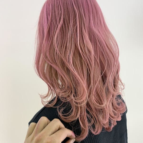 ハイトーンピンク/ペールピンク/ブリーチ必須