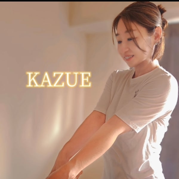 タイ古式&アロマリンパ&ヘッドスパ 天空の女神.【タイコシキアンドアロマリンパアンドヘッドスパ テンクウノメガミ】のスタッフ紹介。カズエ