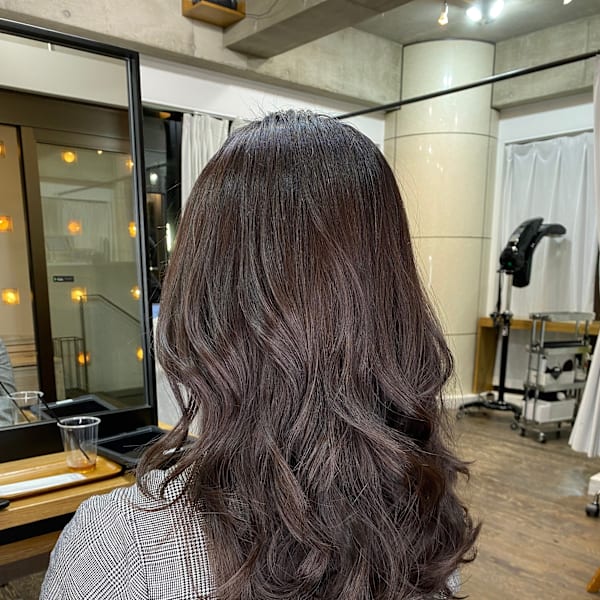 【悟式髪質改善】レイヤーカット・ラベンダーアッシュ