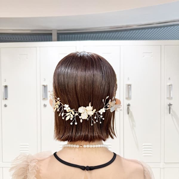 タイトアレンジ×お呼ばれヘア×ボブ