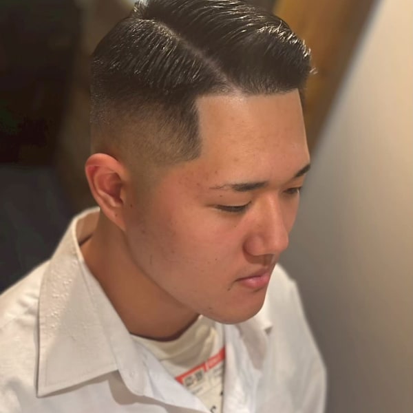 サイドパート 本厚木床屋 本厚木バーバー